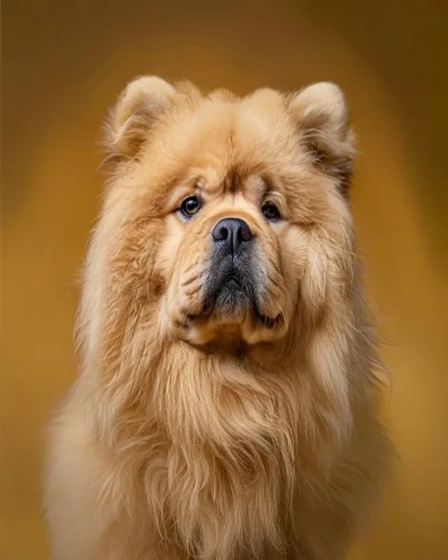 Chow Chow con pelaje esponjoso arreglado en Royal Paw